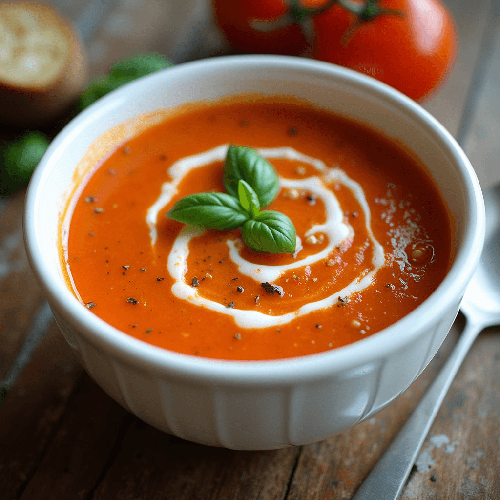 Tomato Bisque Soup Recipe